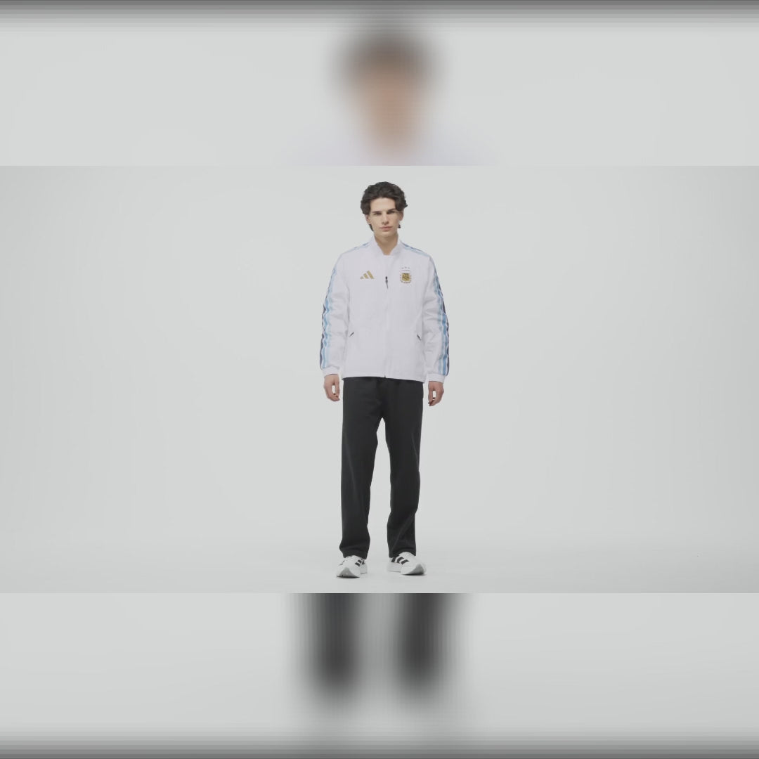 adidas Argentina Home Anthem Mens Full-Zip Football Jacket