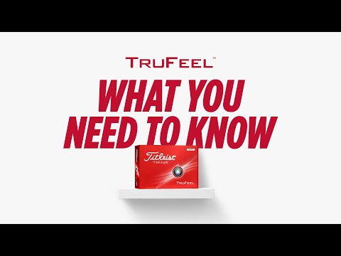 Titleist 2024 True Feel Golf Balls - White