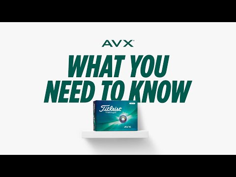 Titleist 2024 AVX Golf Balls - White