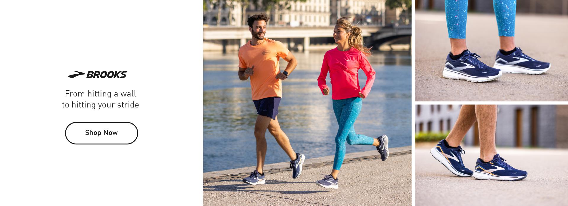 Shop the latest in Brooks Running