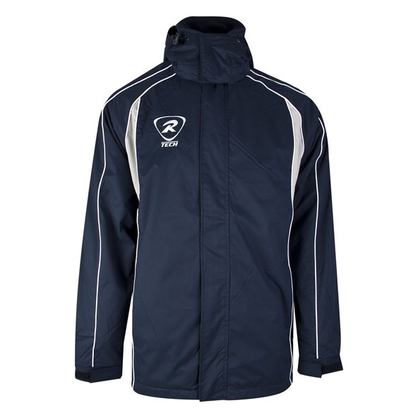 Rugbytech Full Zip Men's Managers Jacket, Navy