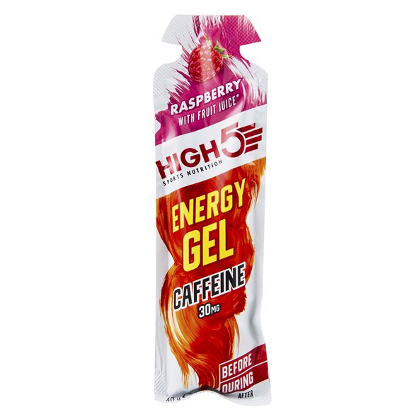 High 5 NutritionEnergyGel Plus Raspberry