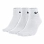 Nike Cushion Quarter 3 Pack Socks White