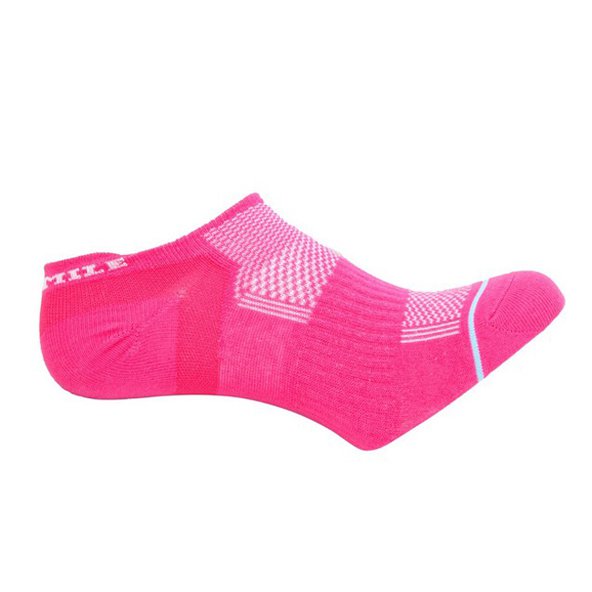 1000 Mile Womens Trainer Liner Sock Pink