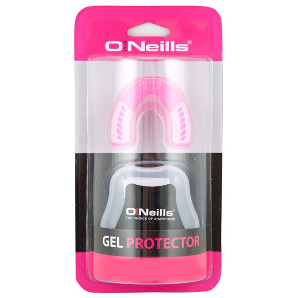 O'Neills Gel Mouthguard Junior Pink/Wht