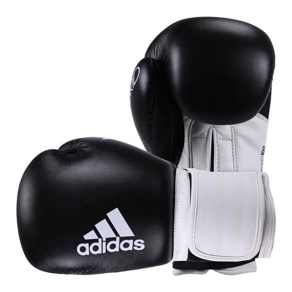 adidas Hybrid 100 Boxing Glove - 10oz, Black