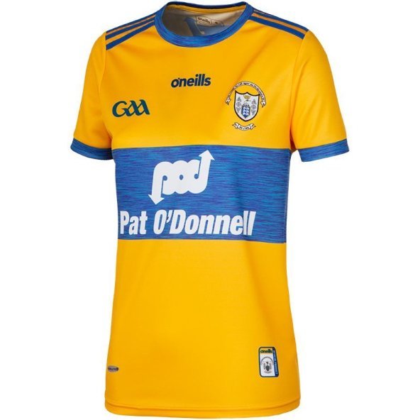 O'Neills Clare 19 Hm Wmn Fit Jersey Yell