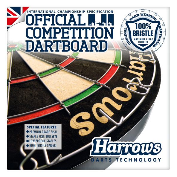 Harrows Official Competition Board