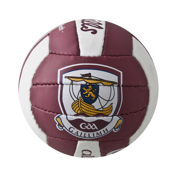 O'Neills Galway Mini Football - Size 1, Maroon