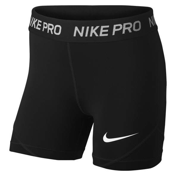 Nike Pro Girls Short, Black