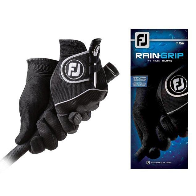 Footjoy RainGrip Golf Glove Pair Black