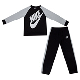 Nike Futura Oversiz Crew Jnr Boy Set Blk