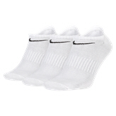 Nike Evry Cush NS 3 Pack Socks White