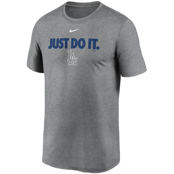 Nike Dodgers DriFit JDI Legend Tee Grey