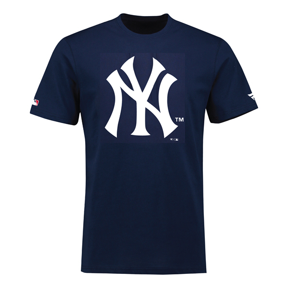 Fanatics Yankees Logo Tee Navy