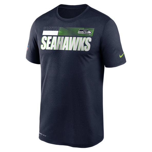 Nike Seahawks  Sideline T-Shirt  Navy