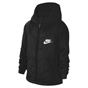 Nike Swoosh Filled Kids Jacket Black