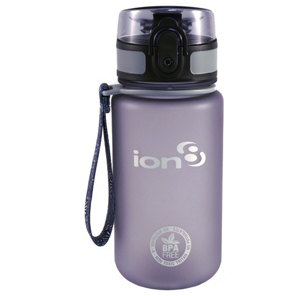 Ion8 Pod 350ml Water Bottle Grey