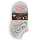 Sofsole No Show Kids Sock 6 Pack
