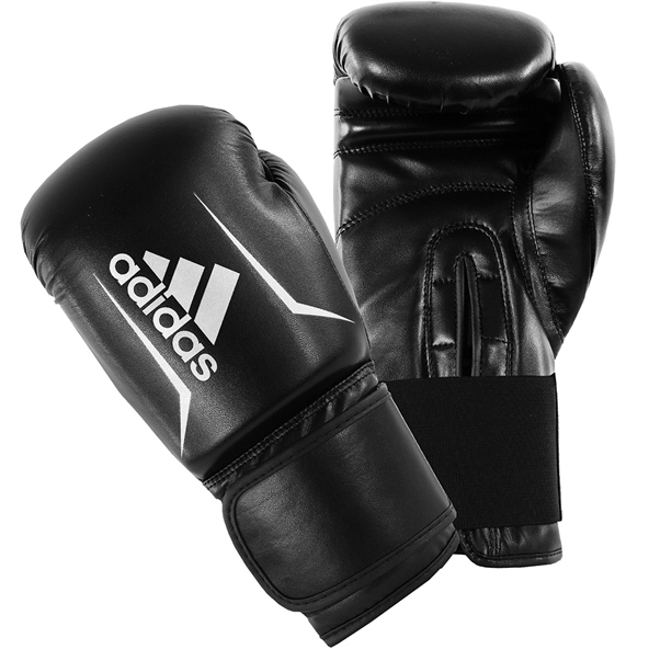 adidas Speed 50 4oz Boxing Gloves Blk/Wh