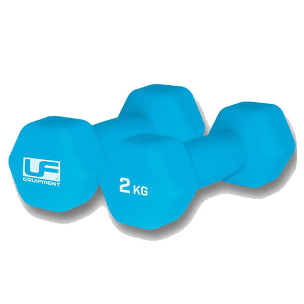 UF Hex Neo Dumbbells - 2kg, Blue