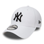 New Era 9Forty League NY Yankees Wht/Blk
