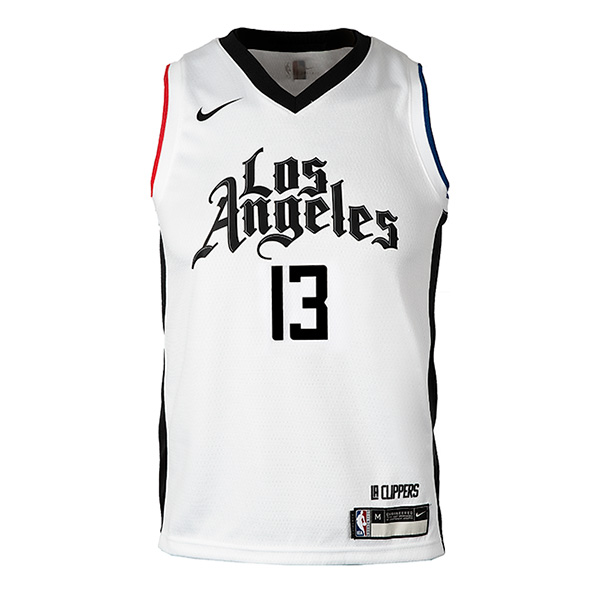 Nike Clippers CE19 George Kids Jersey Wh