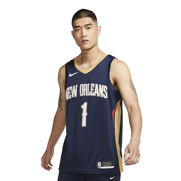 Nike Pelicans M NK Swgmn Jersey Navy