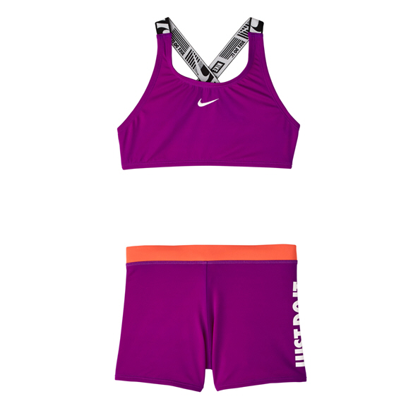 Nike Girls JDI Tape Crsbk Bikini Purple