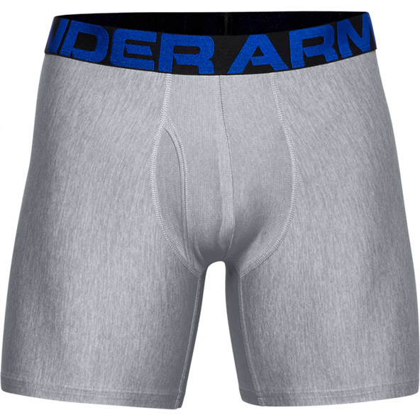 UA Tech 6in Boxers 2 Pack Academy