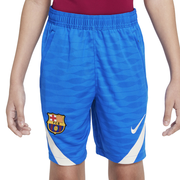 Nike Barcelona 21 Kids Strike Short Blue