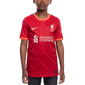 Nike Liverpool 21 Home Kids Jersey Red