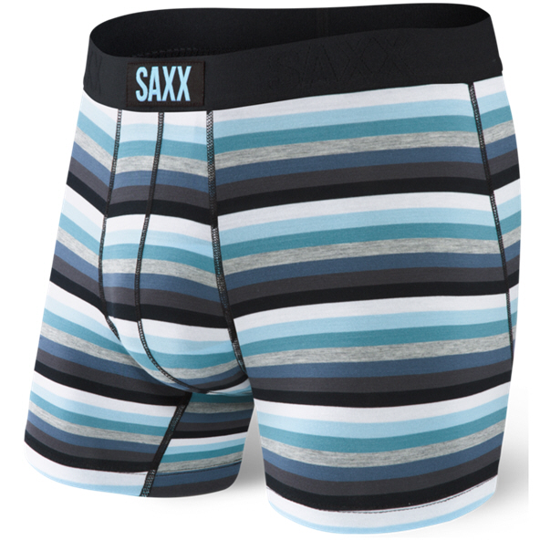 SAXX Vibe Boxer Brief Grey Stripe