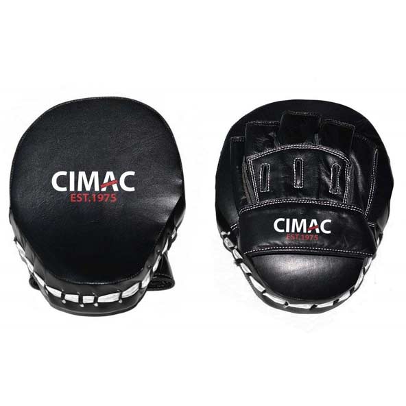 
                        Cimac Curved Focus Mitts Black/Blue