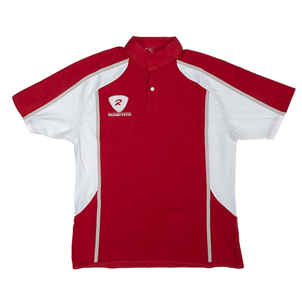 RugbyTech Club Jersey Red/White