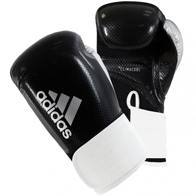 adidas Hybrid 65 Boxing Glove  Black/White