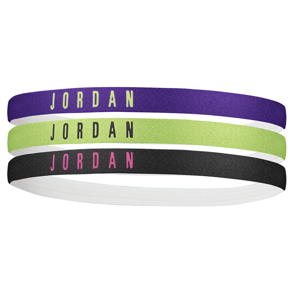 Jordan Headbands 3Pk Berry/Lime