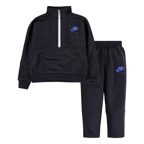 Nike Boys Air Half Zip Infant Top And Pant Set 