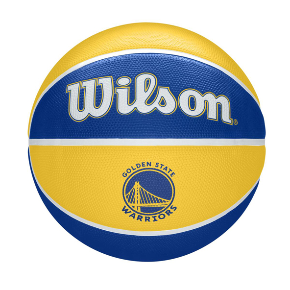 Wilson NBA Tribute Gold Warriors 7 Blue