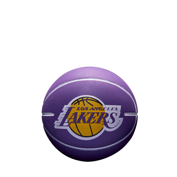 Wilson NBA Mini Dribbler La Lakers Purple