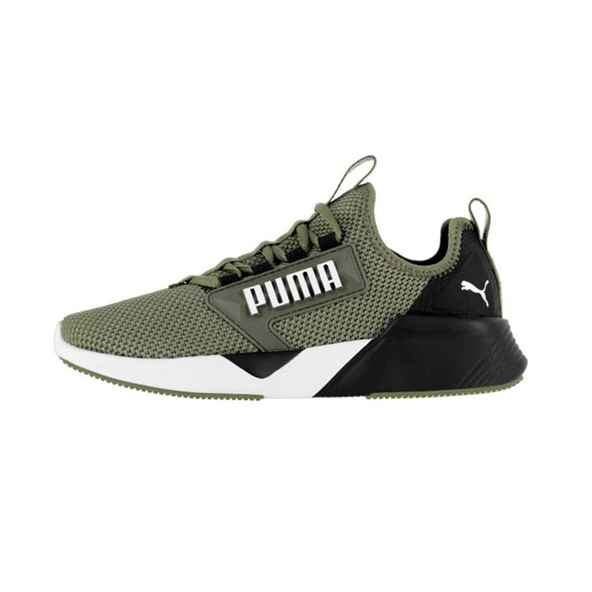 Puma Retaliate Junior Boys Shoes Green/Black