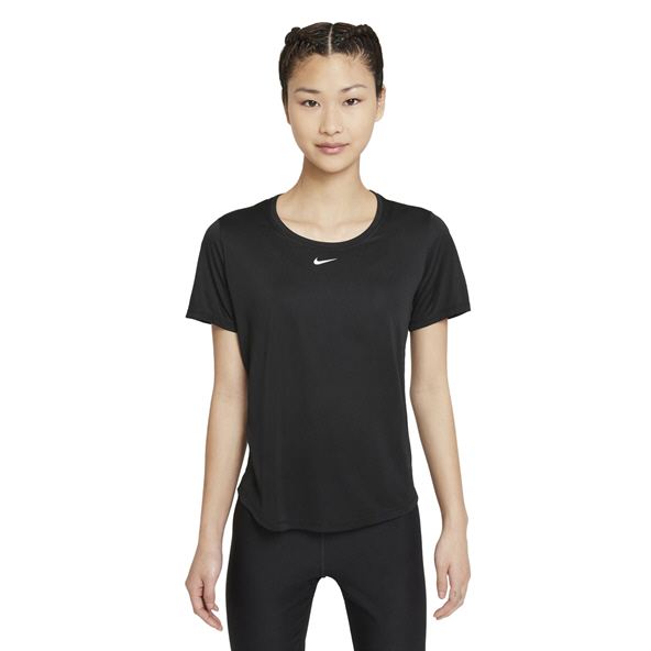 Nike Womens One Dri-FIT T-Shirt Plus Black