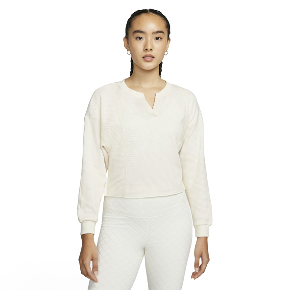 Nike Wmns DF Luxe Waffle Coverup White