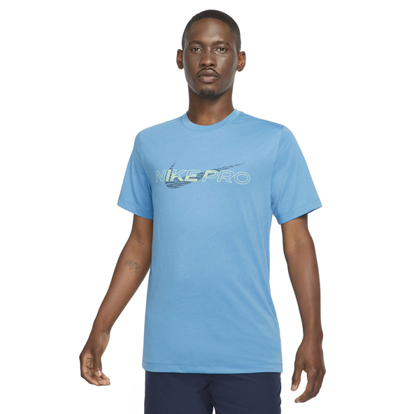 Nike Mens Dri-FIT T-Shirt Blue