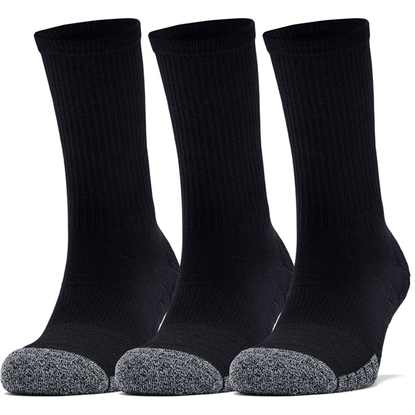 UA Heatgear Crew Socks Black