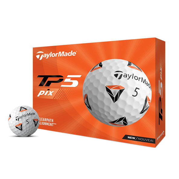 Taylormade TP5 Pix 2.0 2021 Golf Ball Wh