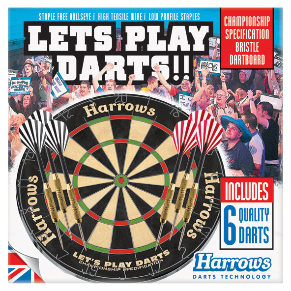 Harrows Lets Play Darts Game Set