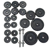 Rival Cast Iron Barbell Set - 80kg