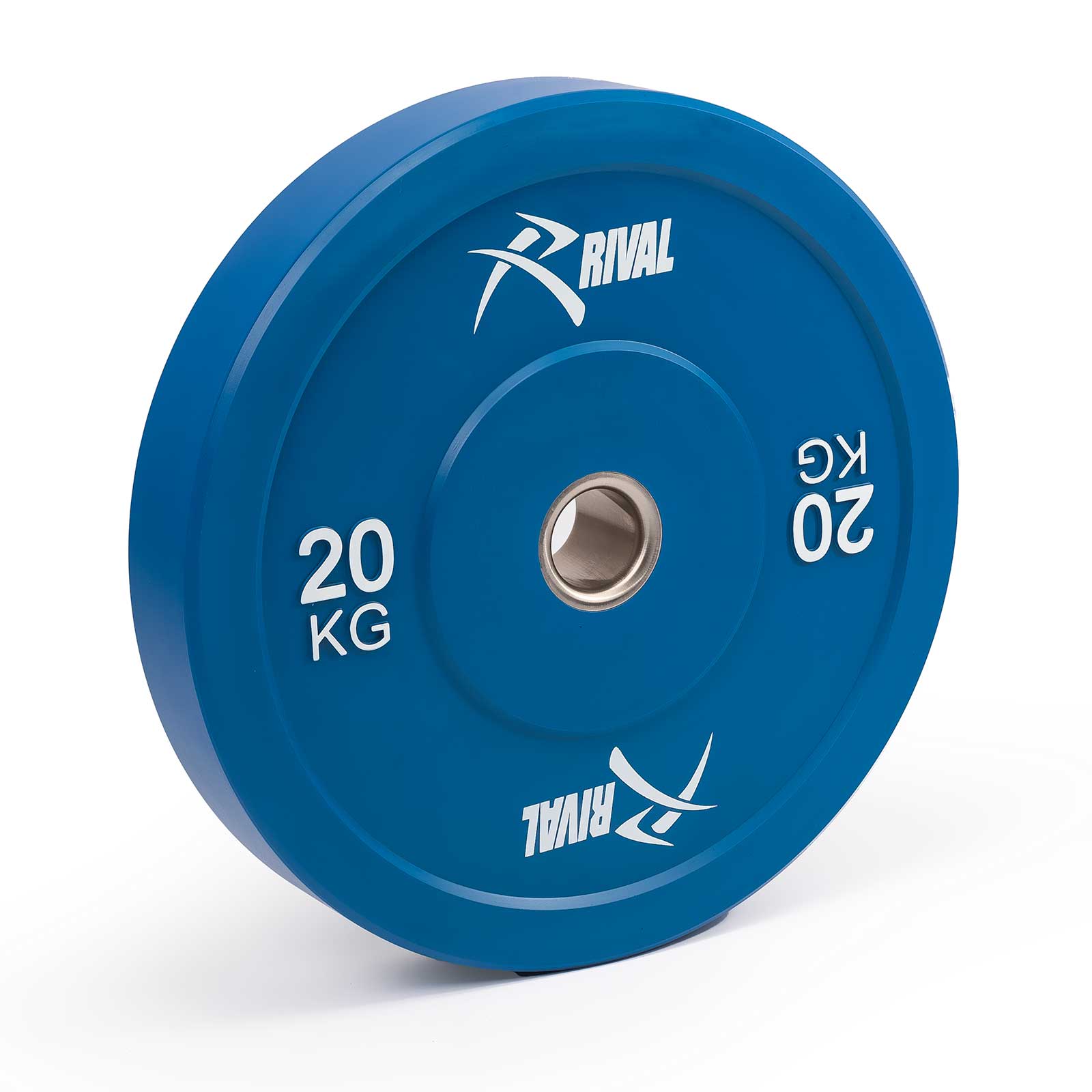 Rival Rubber Bumper Plate 20kg | Weights | Home Gym Equipment | Fitness ...