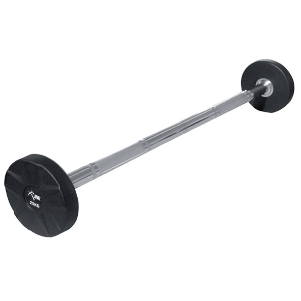 Rival Rubber Barbell - 25kg